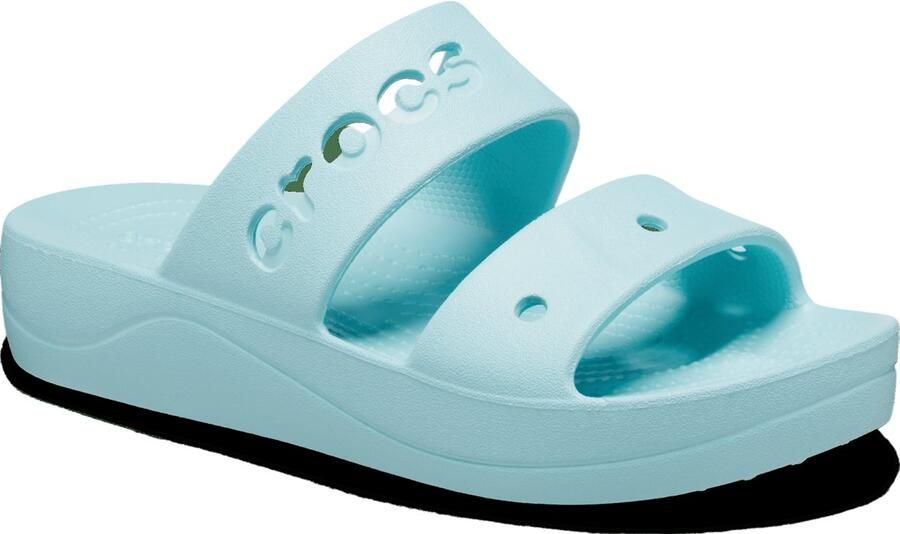 Crocs Baya Platform Sandalen Pure Water
