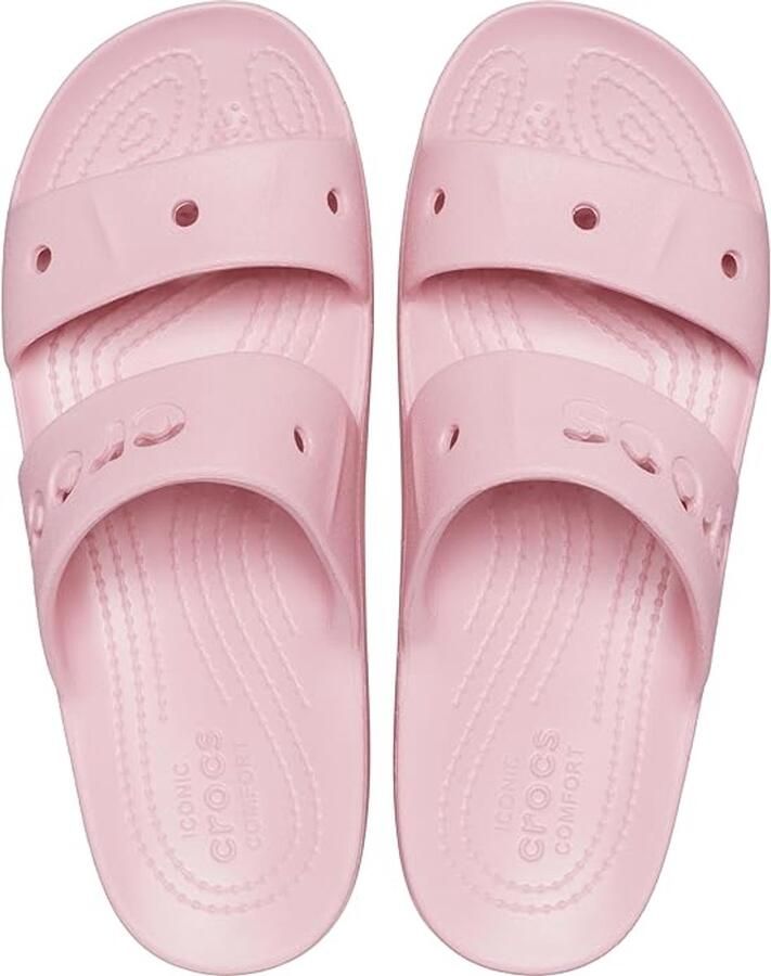 Crocs Baya Platform Sandalen Roze