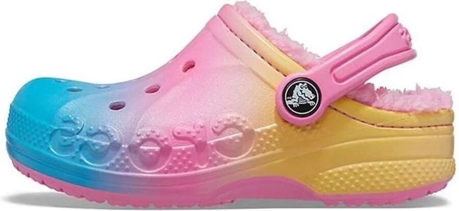 Crocs Baya Printed Lined Clog Pink Lemonade US