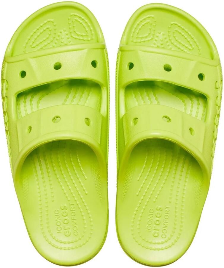 Crocs Baya Sandal Lime Punch Groen US M5 W7