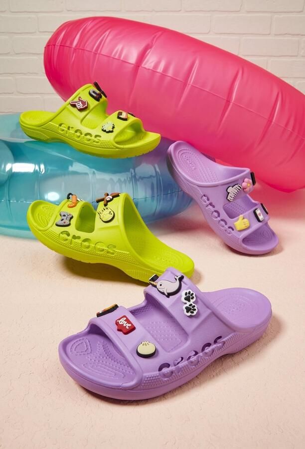 Crocs Baya Sandalen Zwart Lichtgewicht Ventilatie