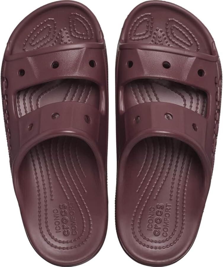 Crocs Baya Sandalen Donkerrood US M7 W9