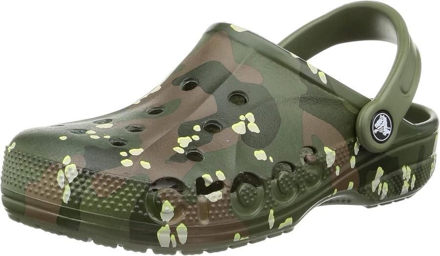 Crocs Baya Seasonal Printed Clog Army M5 W7