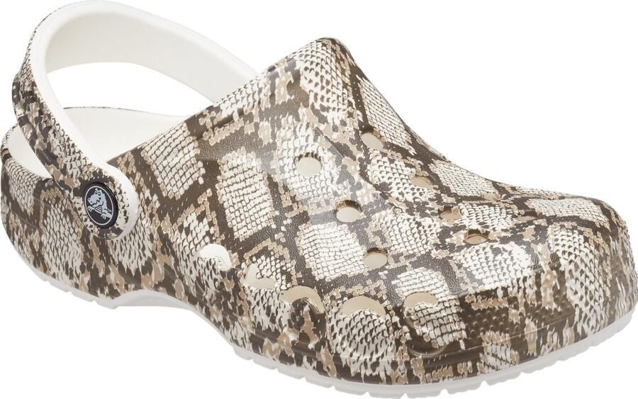 Crocs Baya Seasonal Printed Clog Oyster M4 W6