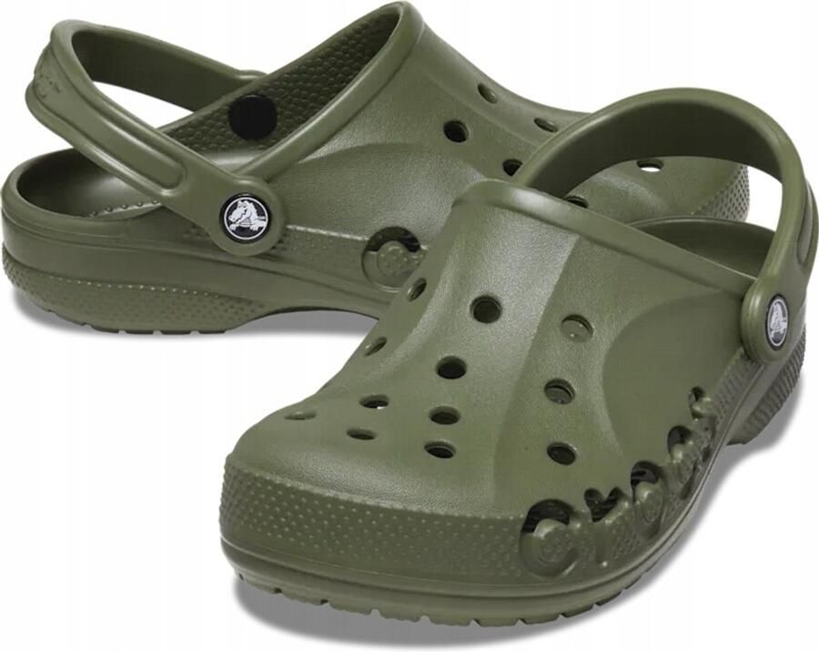Crocs Baya Serie Dames Klompen Army Green 37-38 Croslite Materiaal