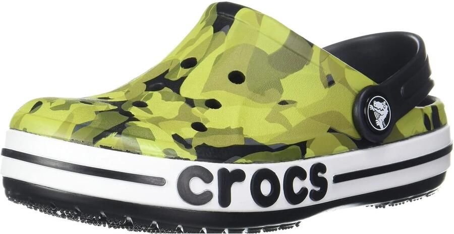 Crocs Bayaband Bubble Camo Clog Black Multi 36 37 US M4 W6