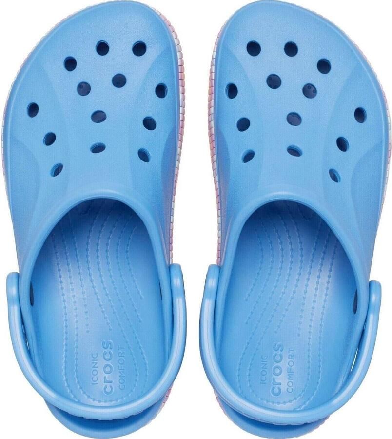 Crocs Bayaband Chevron Band Clog Powder Blue Multi US M9 W11