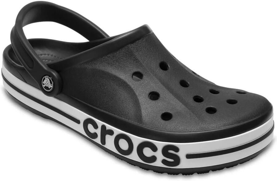 Crocs Bayaband Clog Damesklomp 38 5 Zwart Wit Croslite™ - Foto 2
