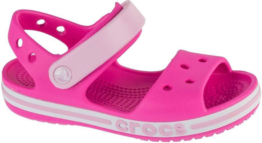 Crocs Bayaband Serie Kindersandalen Electric Pink J2 4