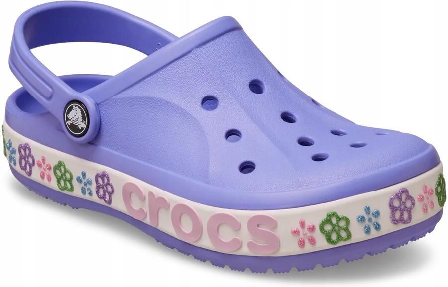 Crocs Bayaband Kinderschoenen Bloe band Klompen Digital Violet