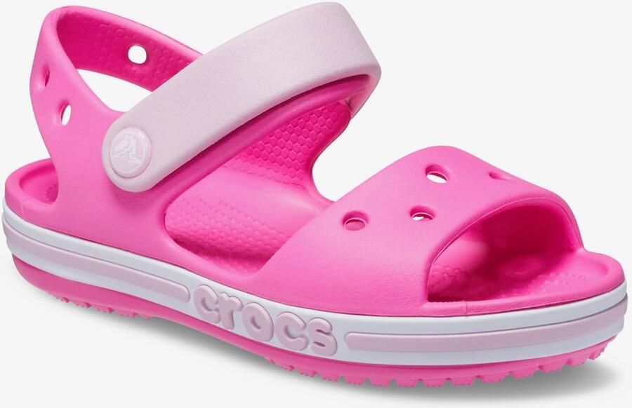 Crocs Bayaband Kids Sandalen Electric Pink 25-26 Comfortabel Lichtgewicht - Foto 2