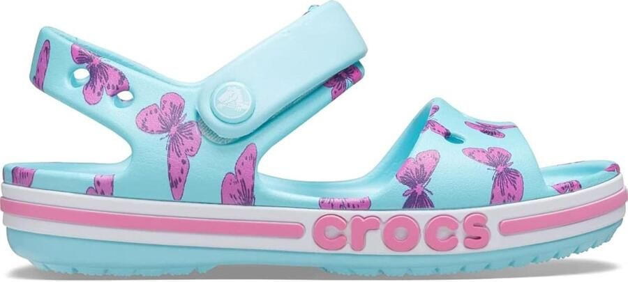 Crocs Bayaband Printed Sandal Ice Blue US