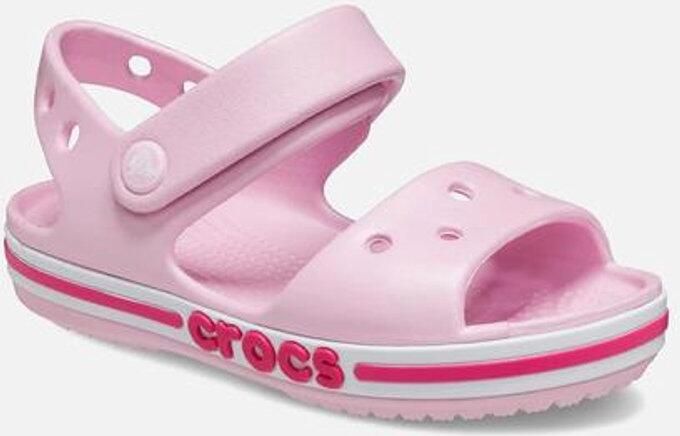 Crocs Bayaband Sandal Ballerina Pink US J2