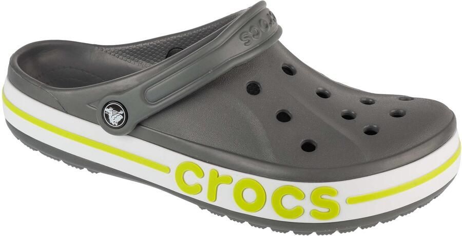 Crocs Bayaband Serie Casual Klomp Slate Grey Lime Punch Lichtgewicht