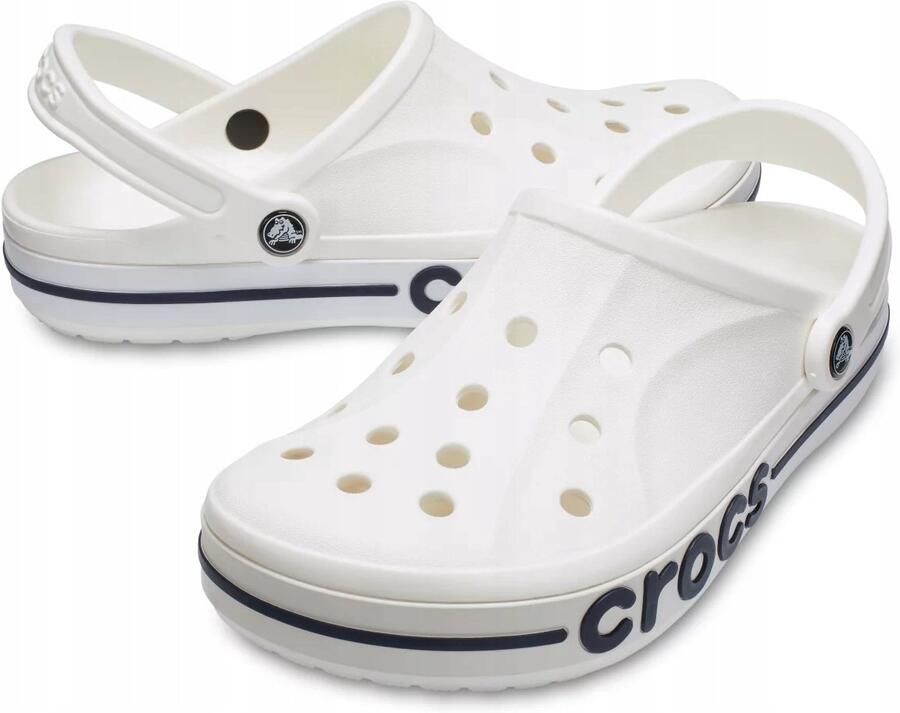 Crocs Bayaband Serie Dames Klompen Wit Marine