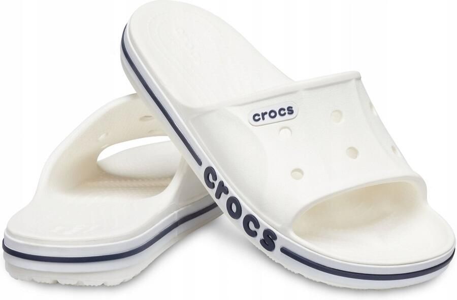 Crocs Bayaband Serie Dames Sandalen Wit Marine Comfortabele Pasvorm