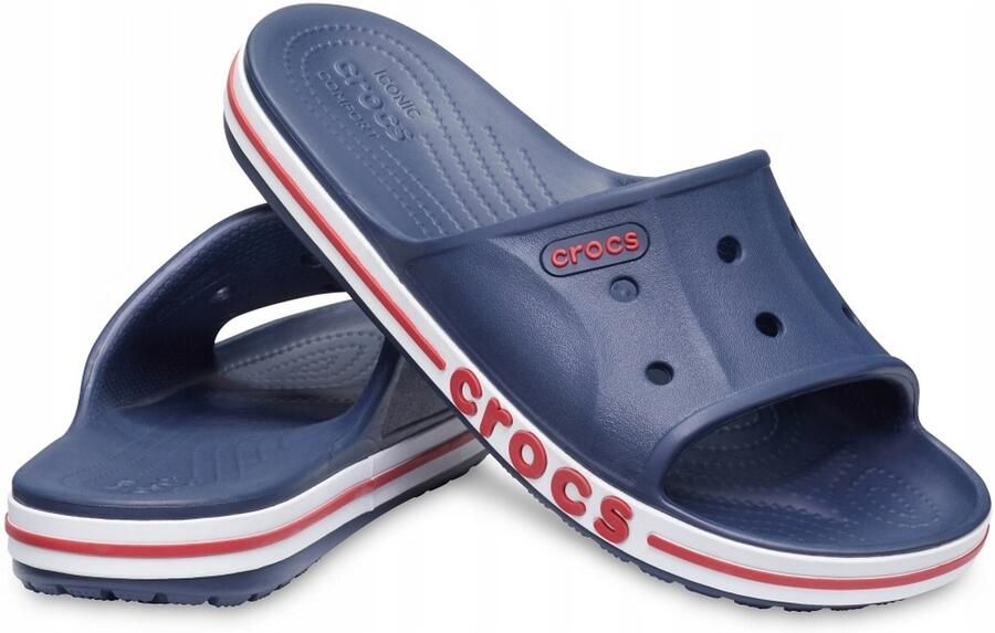Crocs Bayaband Serie Dames Slippers Navy Peper Croslite™