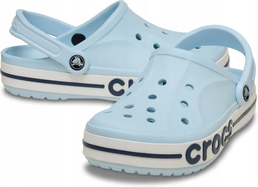 Crocs Bayaband Klompen Mineral Blue Dames Croslite Materiaal
