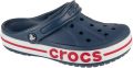 Crocs Unisex Bayaband Clog Comfortabele Lichtgewicht Klompen Navy Blauw 38 39 - Blauw