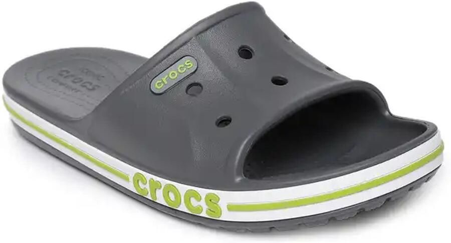 Crocs Bayaband Slippers Charcoal Volt Groen US M8 W10