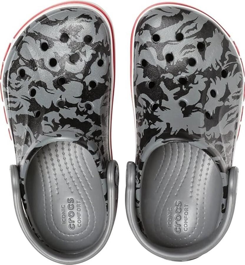 Crocs Bayaband Soasonal Printed Clog Slate Grey US