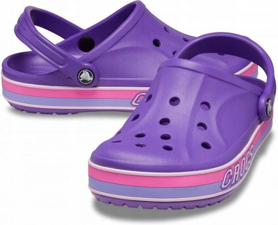 Crocs Bayaband Sport Band Klomp Neon Paars Digitaal Violet