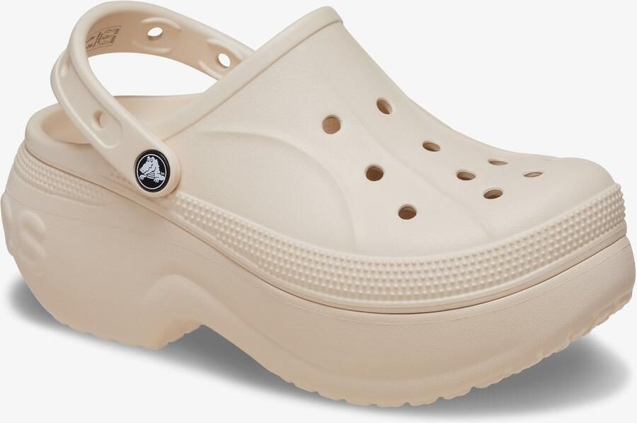 Crocs Bella Clog dames klompen beige Clogs