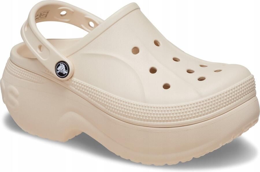 Crocs Bella Serie Damesschoenen Winter White Comfortabel Platform