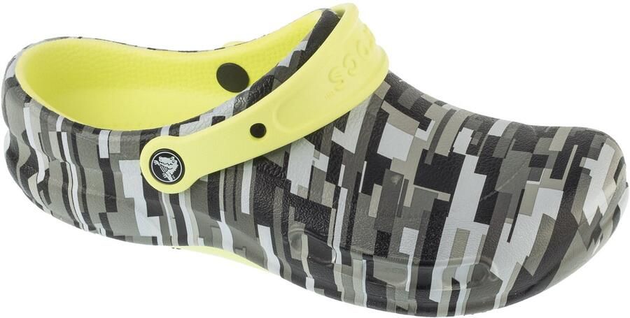 Crocs Bistro Clogs Keuken Werk Schoenen met Vlam print
