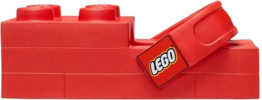 Crocs Brick Clog LEGO Red