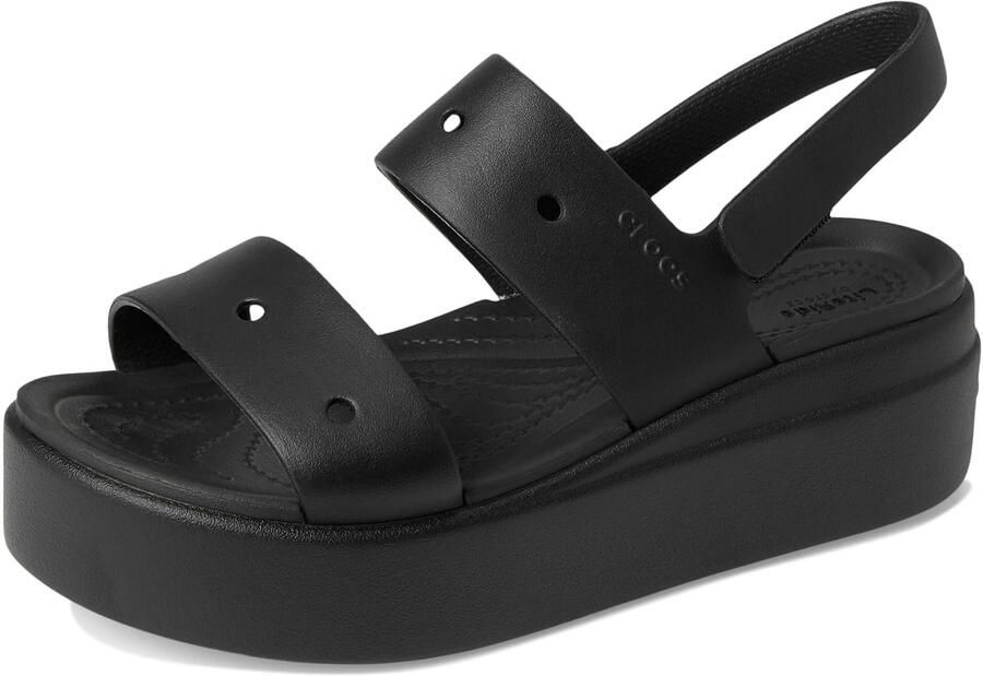 Crocs Brooklyn 4u Dames Sandalen Zwart