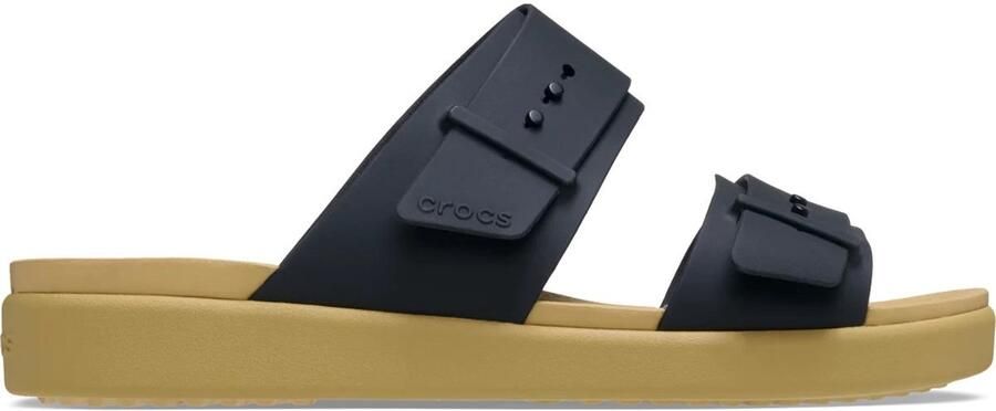 Crocs Brooklyn Buckle Low Sandalen Zwart Vrouw