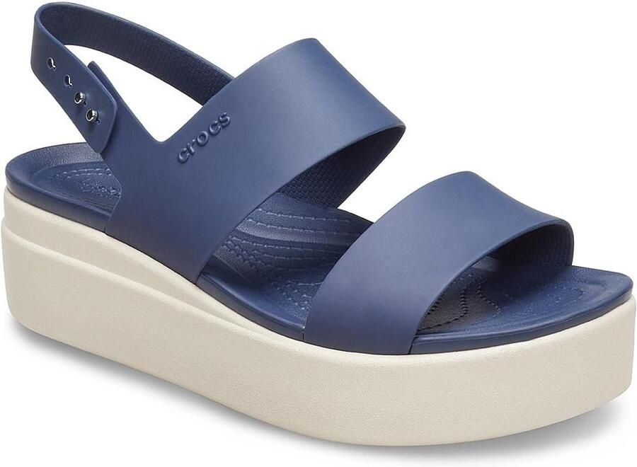 Crocs Brooklyn Low Wedge Navy US W11