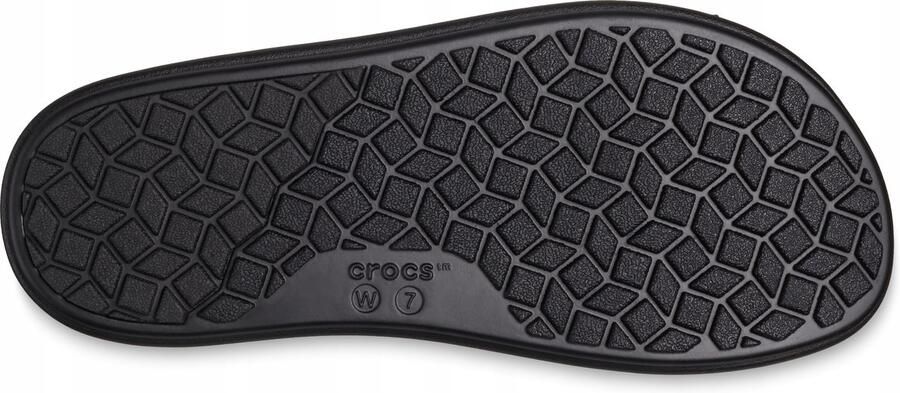 Crocs Brooklyn Luxe Sandalen Zwart Zwart Comfortabel Matlite™ Bovenstuk
