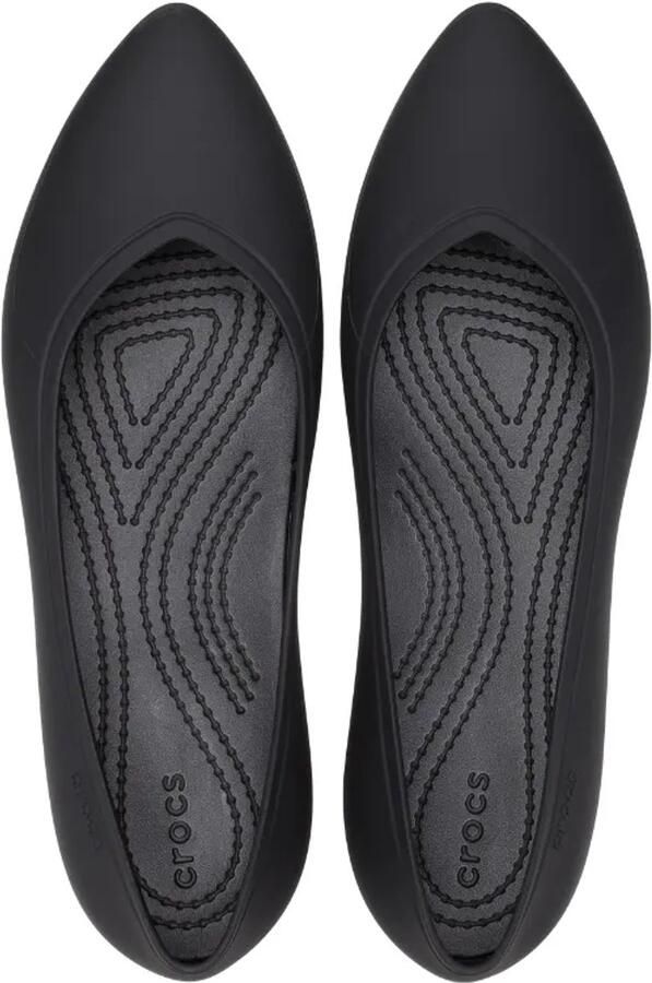 Crocs Brooklyn Pointed Flat Zwart US W11