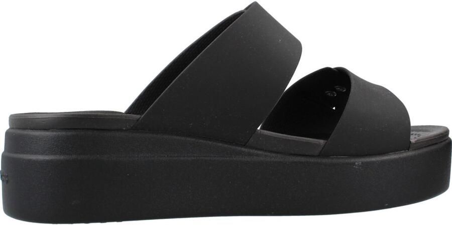 Crocs Slippers Brooklyn Low Wedge plateau zomerschoen pantoffels met gespsluiting - Foto 5