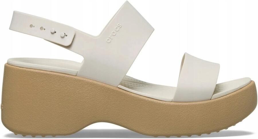 Crocs Brooklyn Sky Sandal dames sandalen lichtgewicht comfort beige (212250)