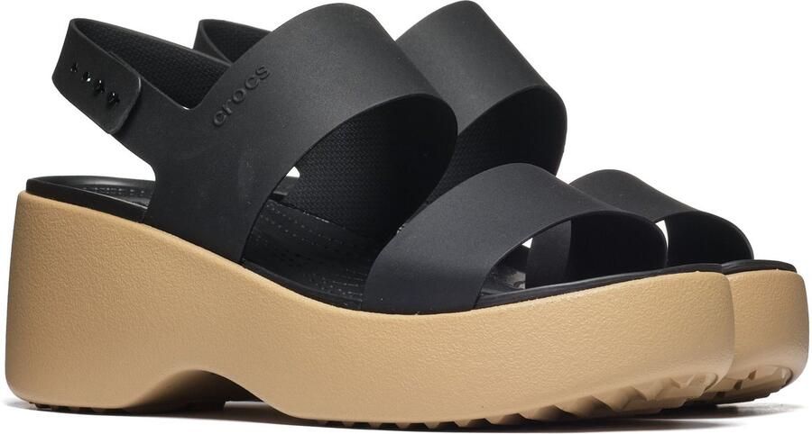 Crocs Brooklyn Sky Sandal dames sandalen zwart (model 212250)
