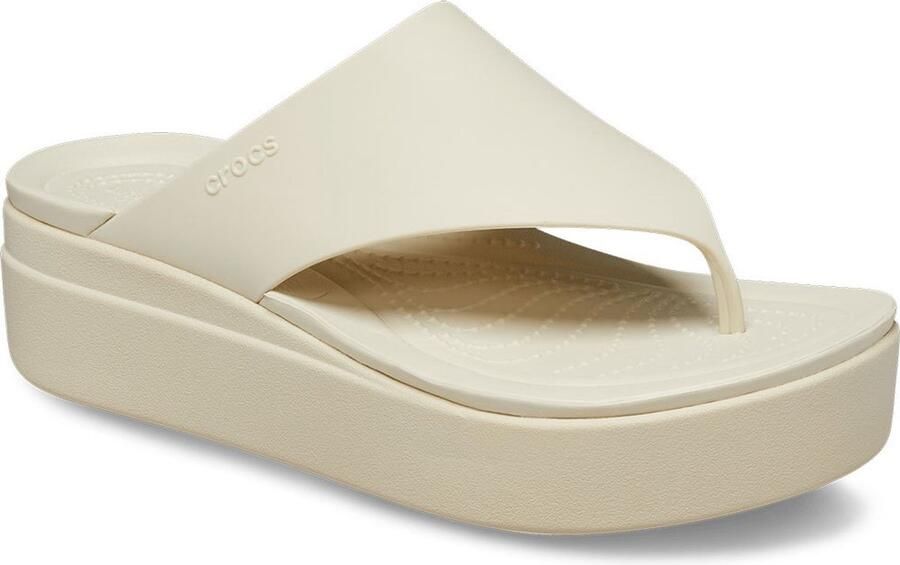 Crocs Brooklyn Slippers Beige Vrouw