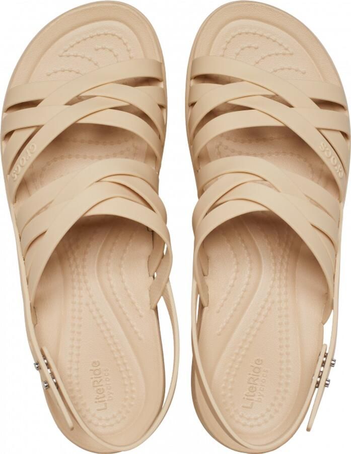 Crocs Brooklyn Strappy Low Wedge Sandalen US W8