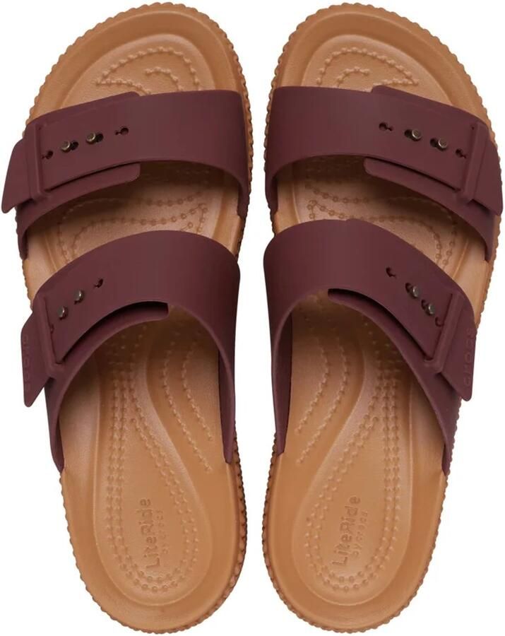 Crocs Brooklyn Woven Buckle Dark Clay