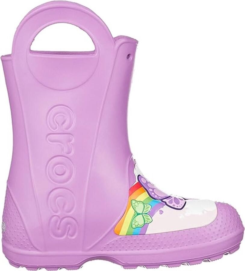 Crocs Butterfly Rain Boot Violet US