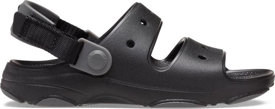Crocs Classic All-Terrain Kinder Sandalen Zwarte Reguleerbare Rie Lichtgewicht