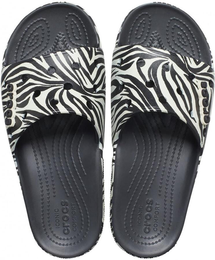 Crocs Slippers Classic Animal Remix Slide met band in animal look - Foto 2