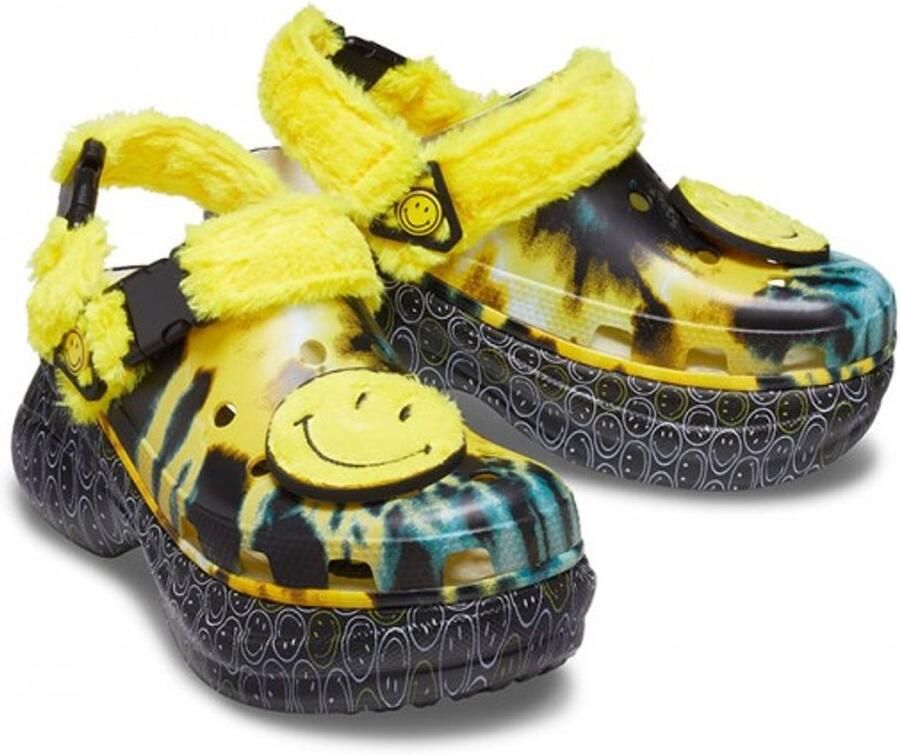Crocs Classic Bae Buckle Smiley Clog