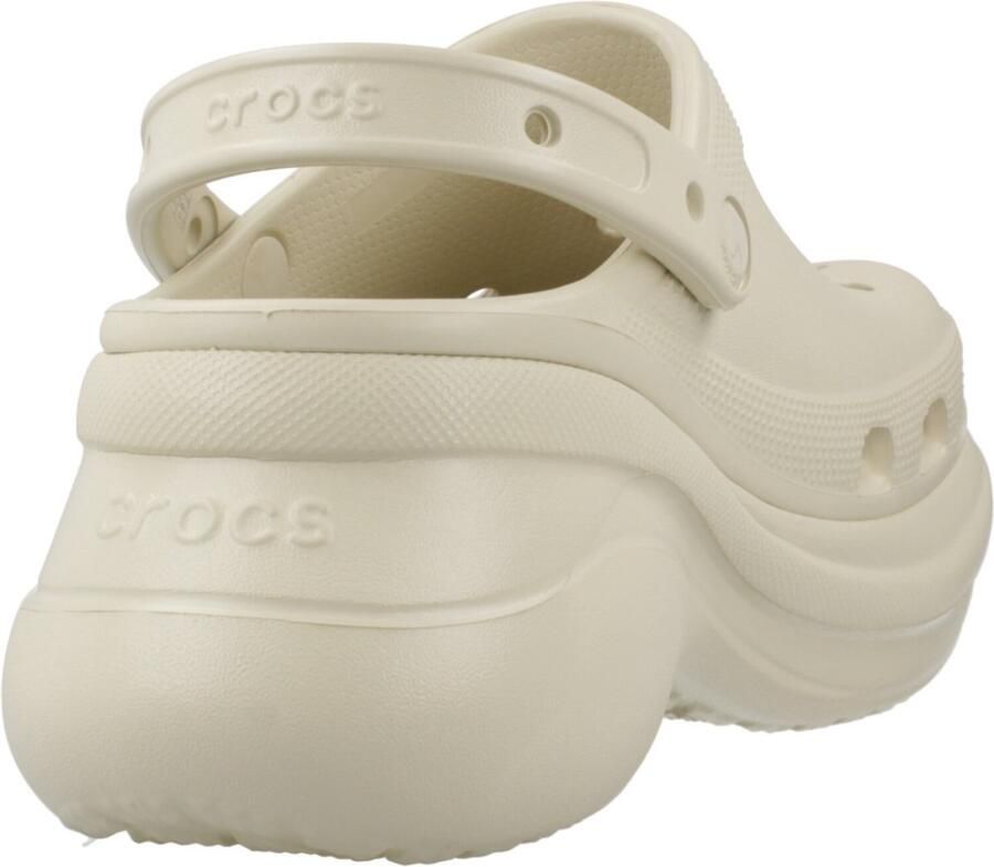 Crocs Classic Bae Serie Dames Platte Schoenen Bone Platform Comfortabel