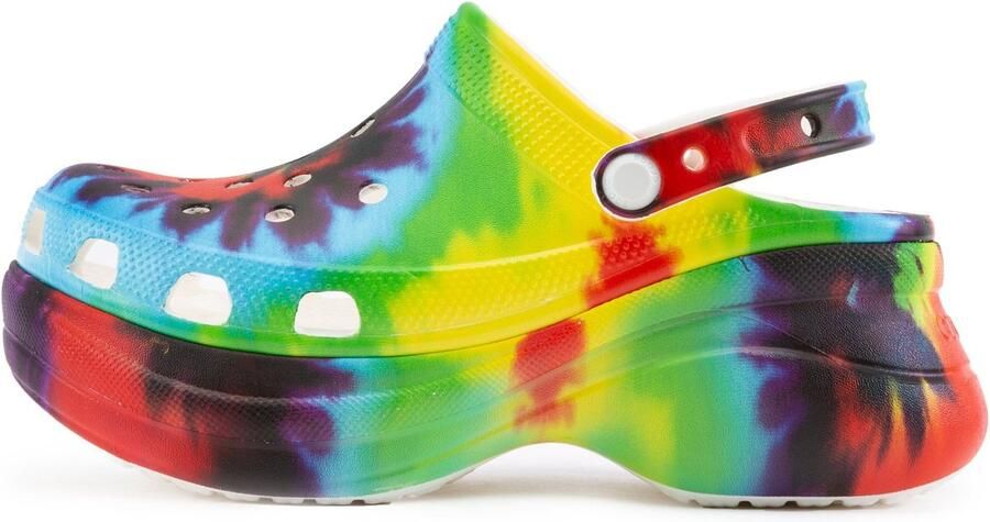 Crocs Classic Bae Tie Dye Graphic Multi Groen US W11