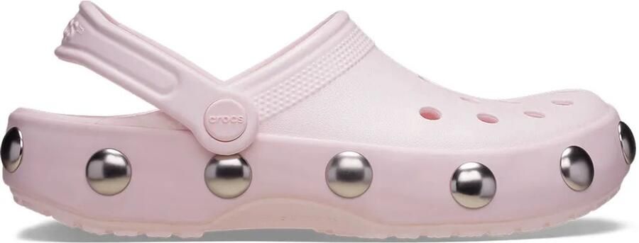 Crocs Classic Big Studded Klompen Roze