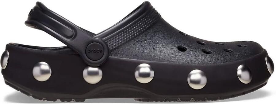 Crocs Classic Big Studded Klompen Zwart