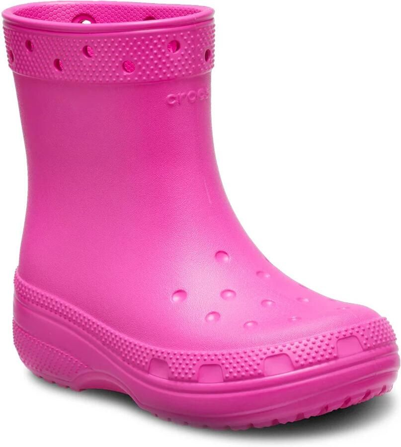 Crocs Kid's Classic Boot Rubberlaarzen maat M6 W8 roze